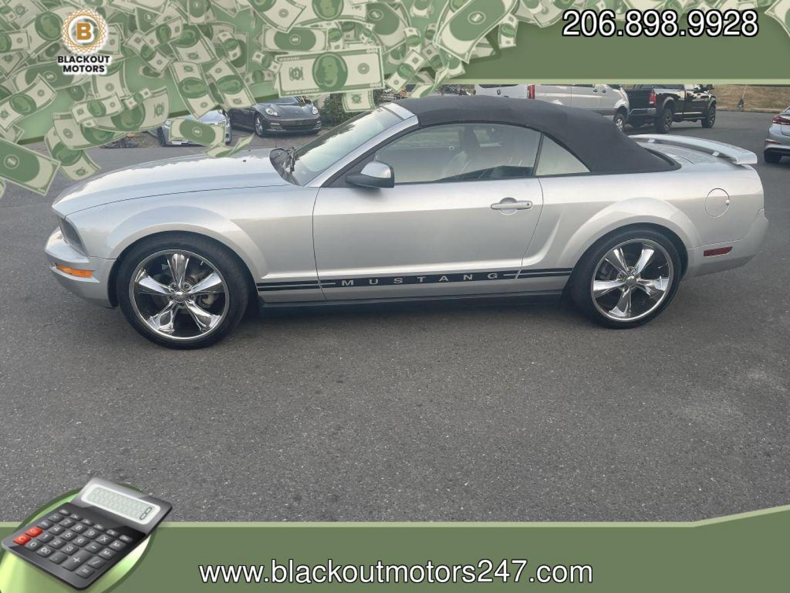 2005 GRAY /GRAY FORD MUSTANG PREMIUM PREMIUM (1ZVHT84N755) with an 4.0L engine, 5-Speed Manual transmission, located at 1505 S 356th St., Federal Way, WA, 98003, 47.282051, -122.314781 - Looking to take control of driving again?! This Mustang is super fun to drive and will make you remember the days of manual transmissions and changing gears when you feel like it! Very fun to drive and it truly feels like you're driving a sportscar!!! 4.0L V6 SOHC 12V Engine Features include: - Photo #1